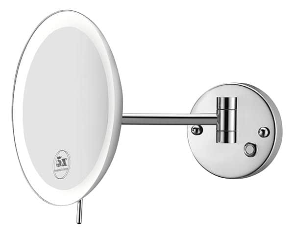 Wall mount mirrors lighted