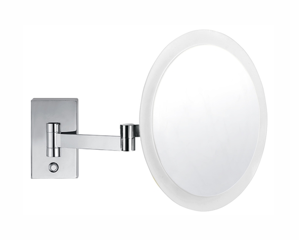 LV-A60 Acrylic wall mirror with light
