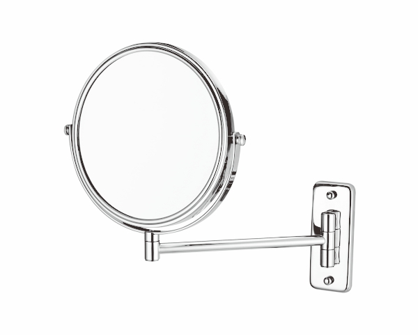 Bulk foldable arm wall mirror for hotel bathroom LV-B93