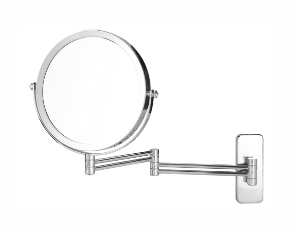 Rustproof wall mounted magnifying mirror for hotel LV-B133