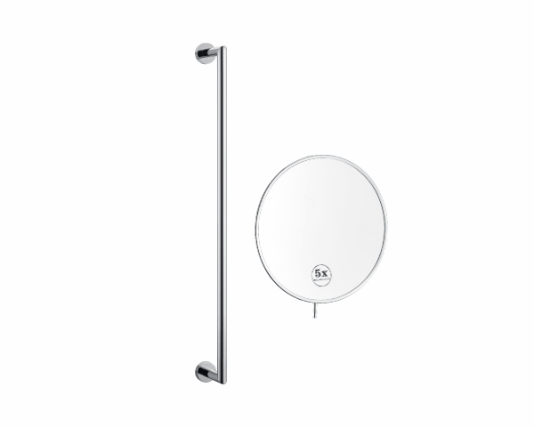 Hotel bathroom magnifying mirror wall mounted LV-B92